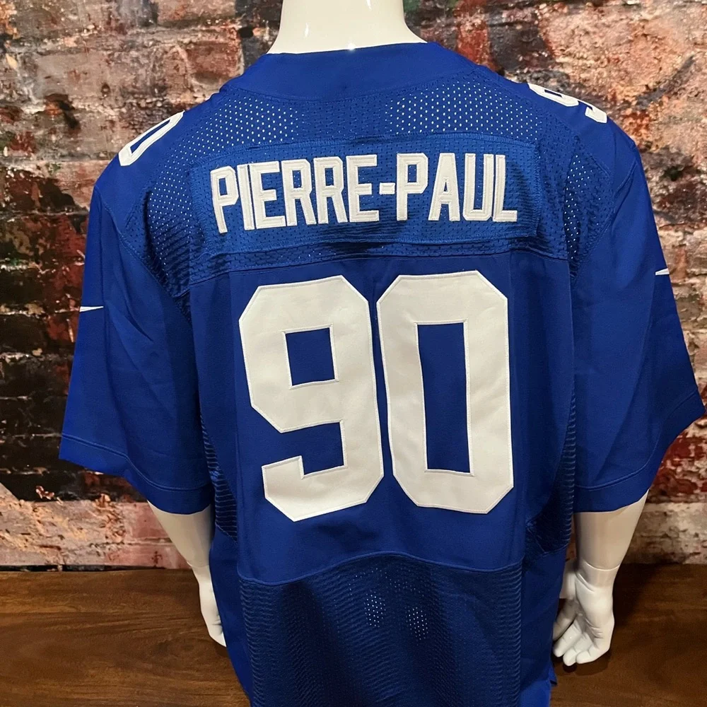 JASON PIERRRE-PAUL EMBROIDERED NEW YORK GIANTS JERSEY GREAT CONDITION - Picture 2 of 6